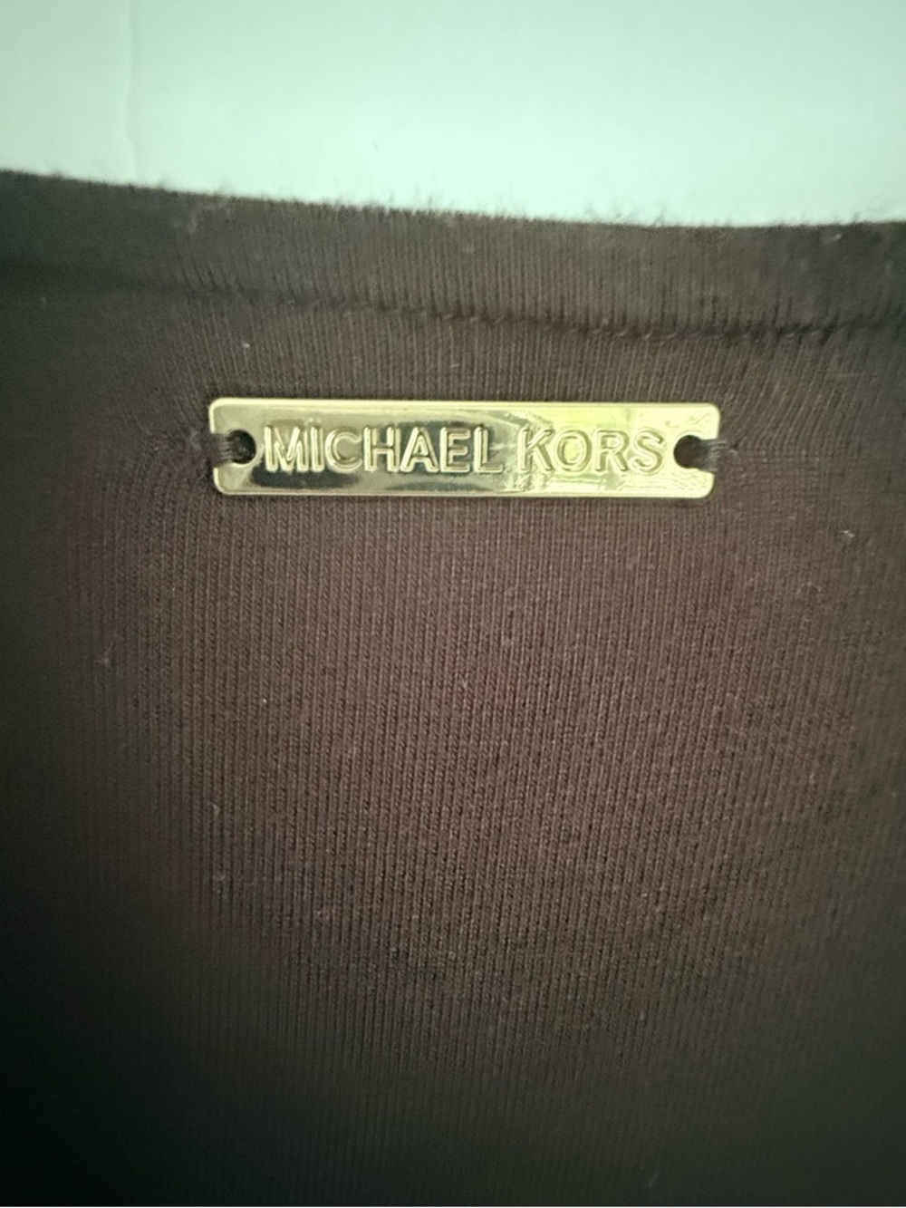 Michael Kors Black V-Neck Sleeveless Camisole - Picture 2 of 7